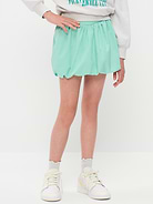 Image number 1 showing, High-Waisted PowerSoft Bubble Skort for Girls