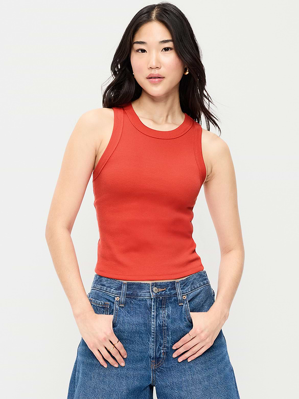 Camisole courte moulante