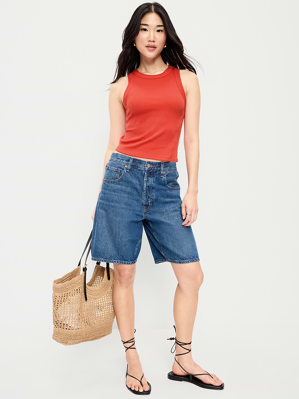 Camisole courte moulante