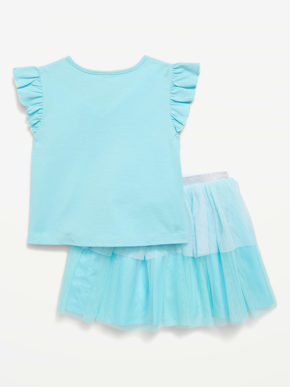 L'image numéro 3 présente Ensemble t-shirt à imprimé Princesses de Disney © et jupe-tutu pour toute-petite