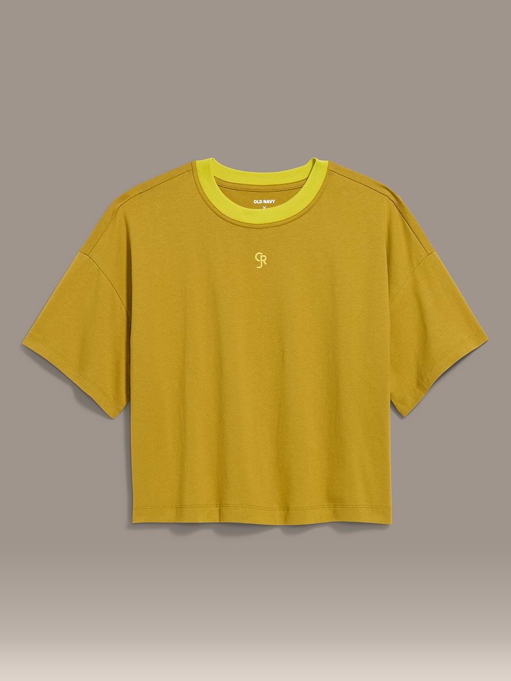 Image number 4 showing, Old Navy x Christopher John Rogers Crop T-Shirt