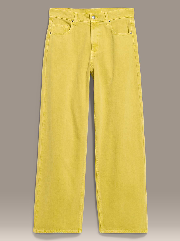 Image 7 of 7, Old Navy x Christopher John Rogers Mid-Rise Baggy Wide-Leg Jeans