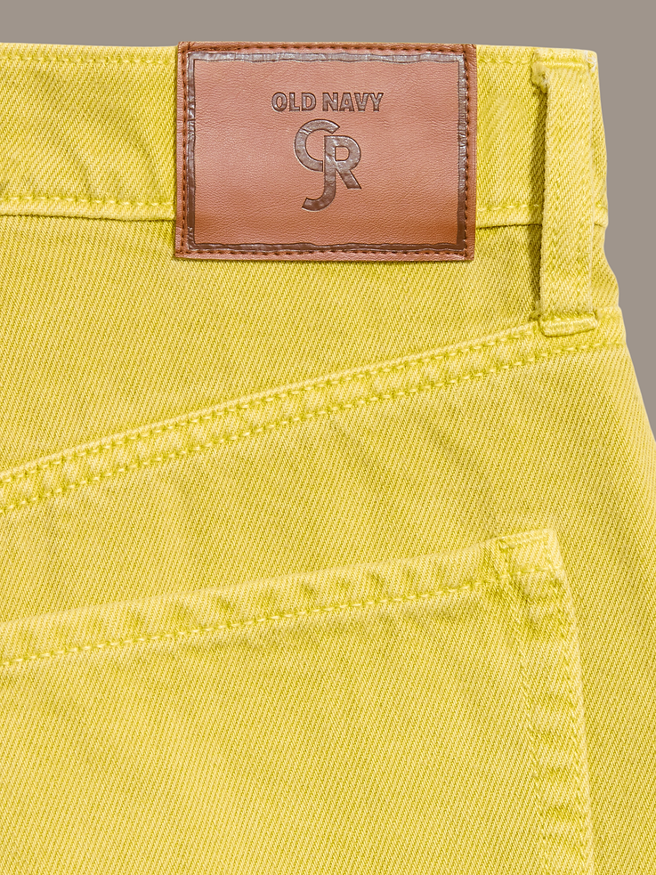 Image 5 of 7, Old Navy x Christopher John Rogers Mid-Rise Baggy Wide-Leg Jeans