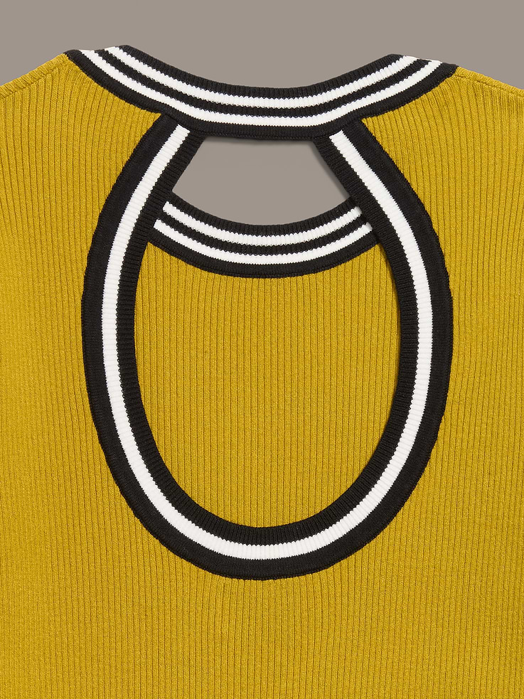 Image number 6 showing, Old Navy x Christopher John Rogers Long-Sleeve Back Keyhole Sweater