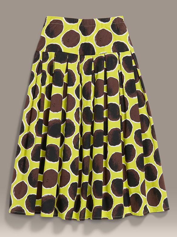 Old Navy x Christopher John Rogers Drop-Waist Midi Skirt