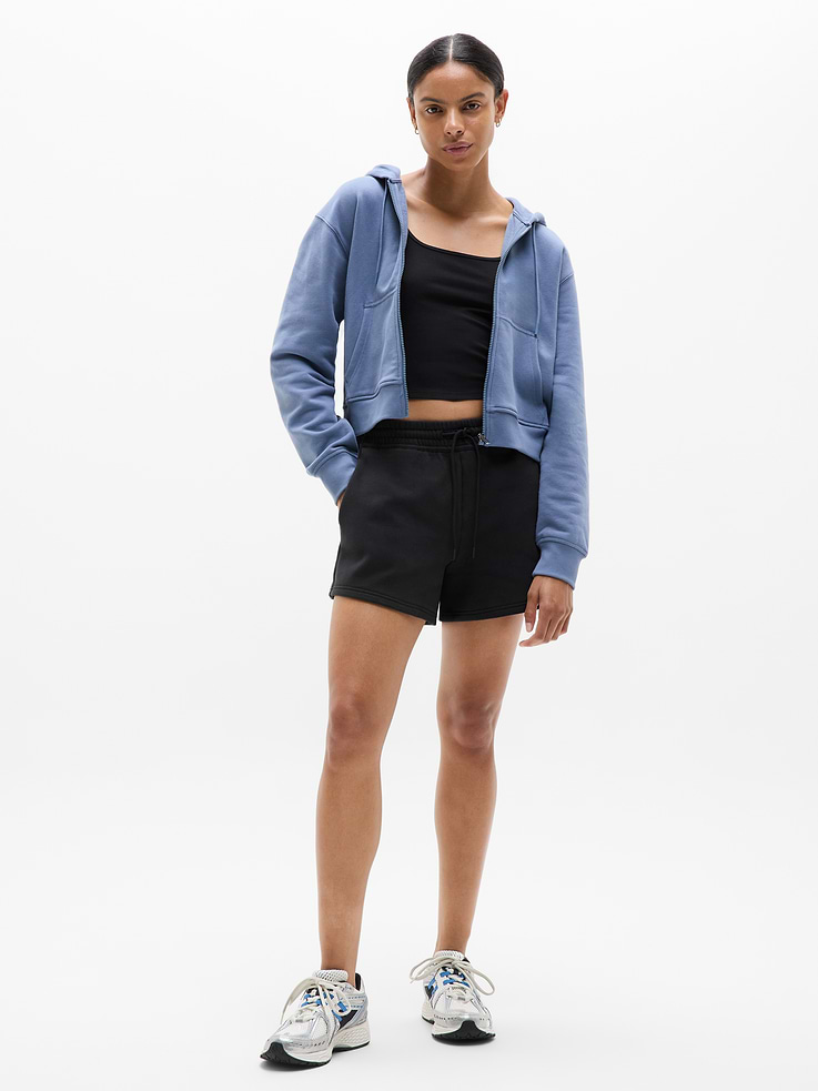 Image number 5 showing, Forever Fleece Mid Rise 4" Short