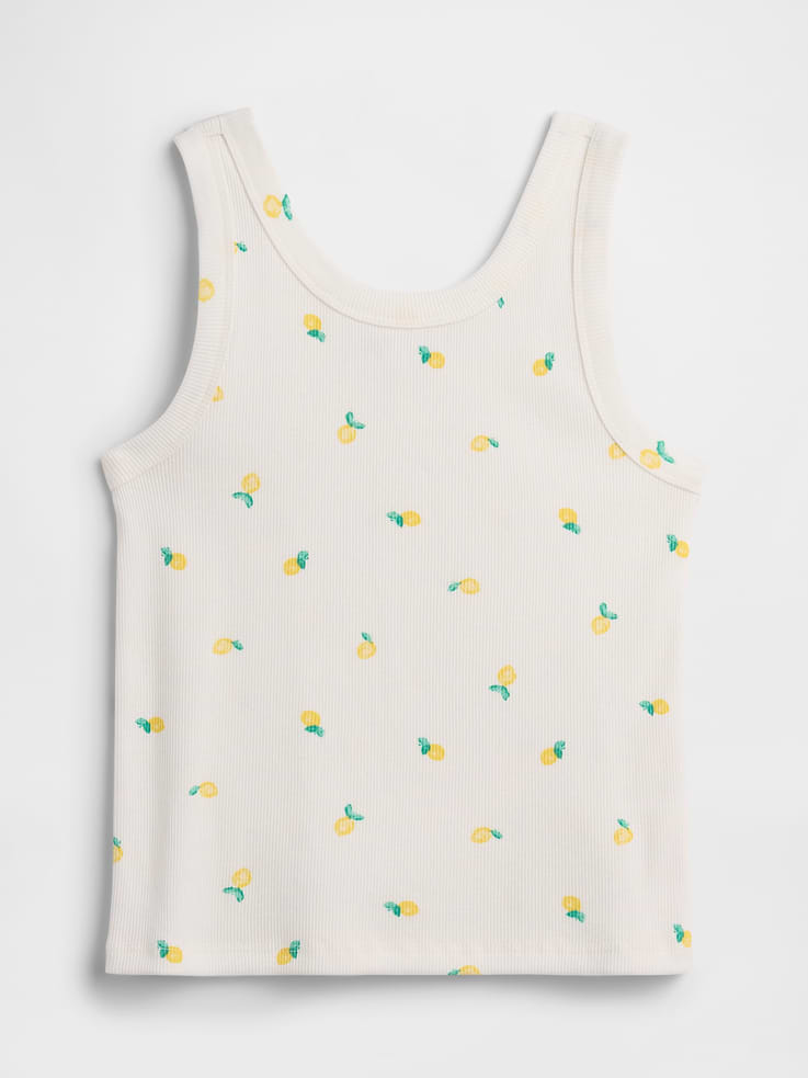 Image number 1 showing, Kids Ribbed Tank Top