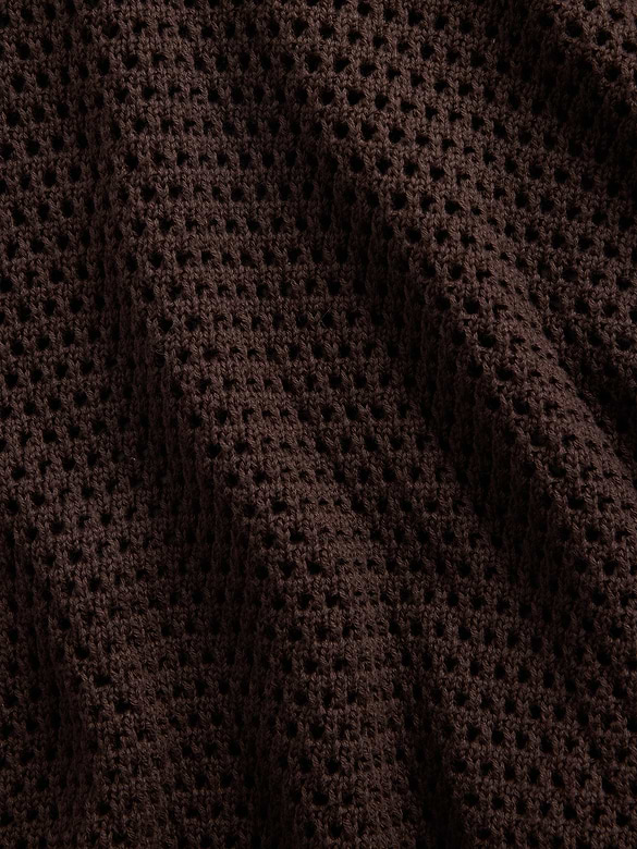 100% Cotton Crochet Relaxed Sweater