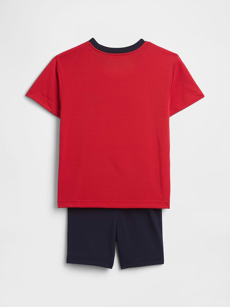 Image number 2 showing, Kids 100% Recycled Sport PJ Set