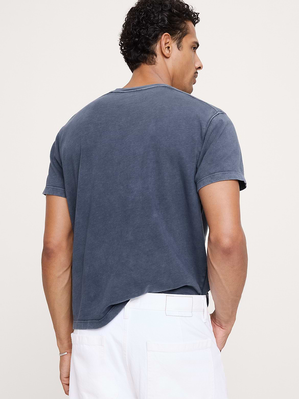 Midweight Cotton Slub Crew-Neck T-Shirt