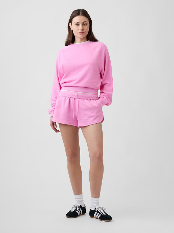 Relaxed French Terry Crewneck Sweatshirt