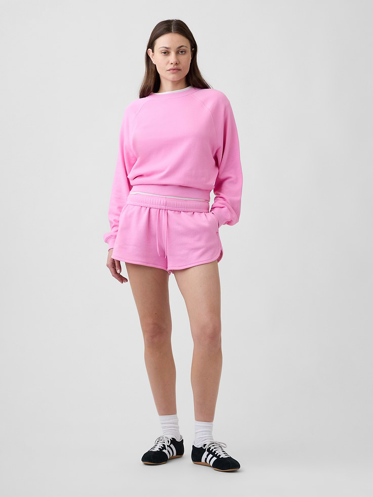 Image number 3 showing, Relaxed French Terry Crewneck Sweatshirt