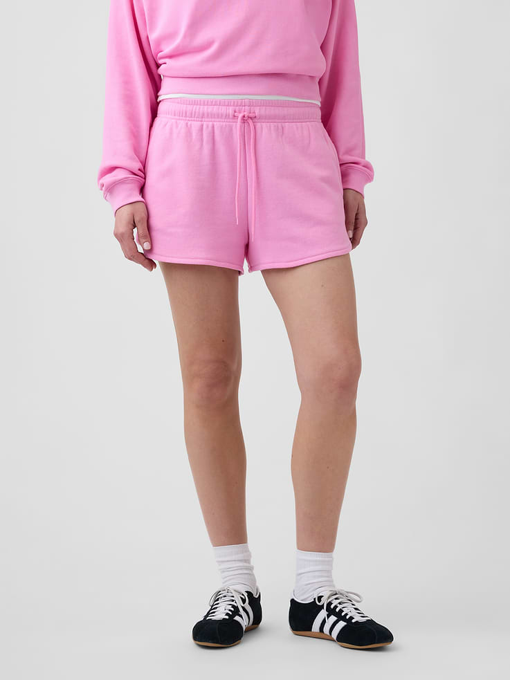 Image number 3 showing, Relaxed French Terry Dolphin Shorts