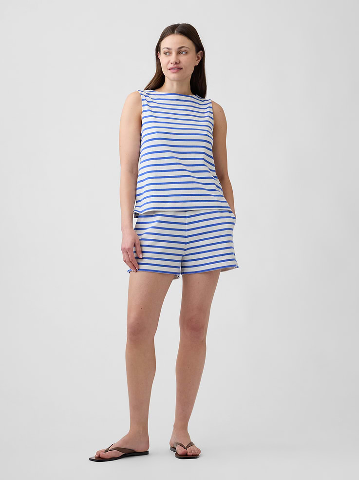 Image number 3 showing, Stripe Boatneck Top