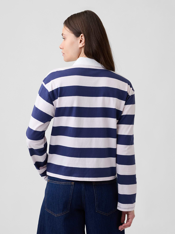Image number 2 showing, Relaxed Rugby Polo Shirt