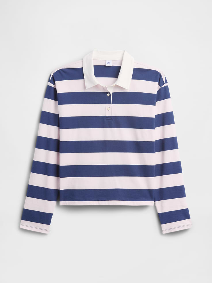Image number 5 showing, Relaxed Rugby Polo Shirt