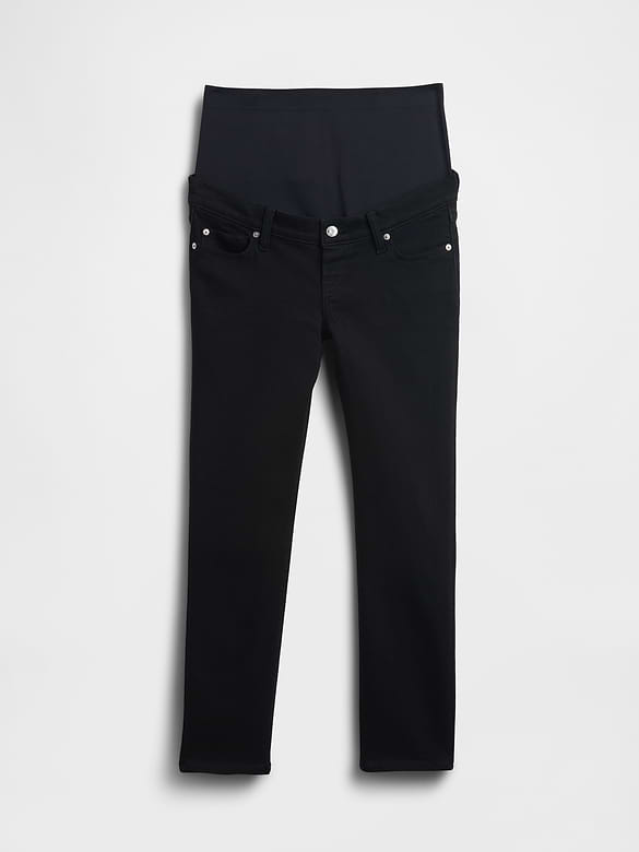 Maternity Full-Panel Slim Ankle Jeans