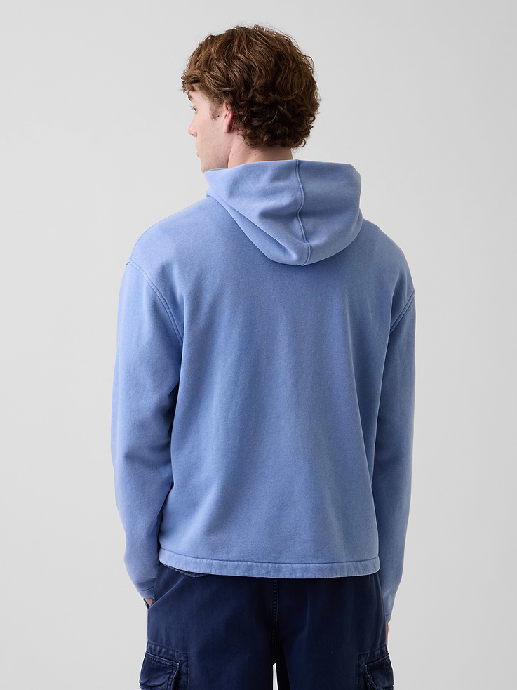 Image number 3 showing, VintageSoft Oversized Americana Logo Hoodie