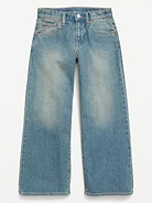 Image number 4 showing, Super Baggy Wide-Leg Jeans for Girls