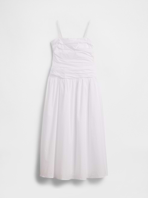 drop waist dress cotton Organic Short Sleeve Navy / XS(4-5) The drop V Modern Fit Maxi Drop Waist