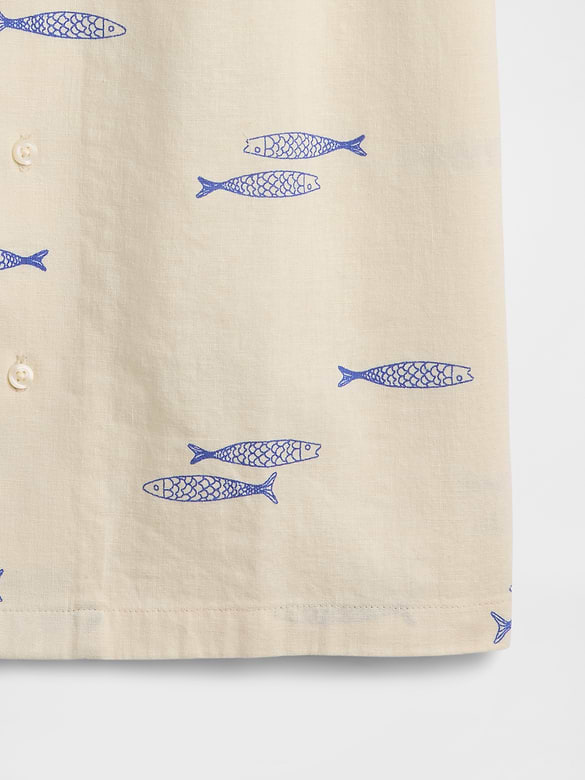 Kids Textured Vacay Shirt