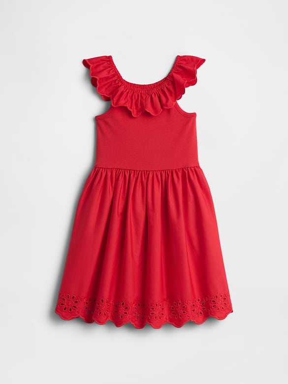 babyGap Eyelet Ruffle Dress