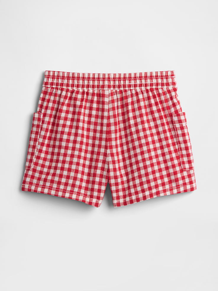 Image number 2 showing, babyGap Pull-On Linen-Blend Cargo Shorts