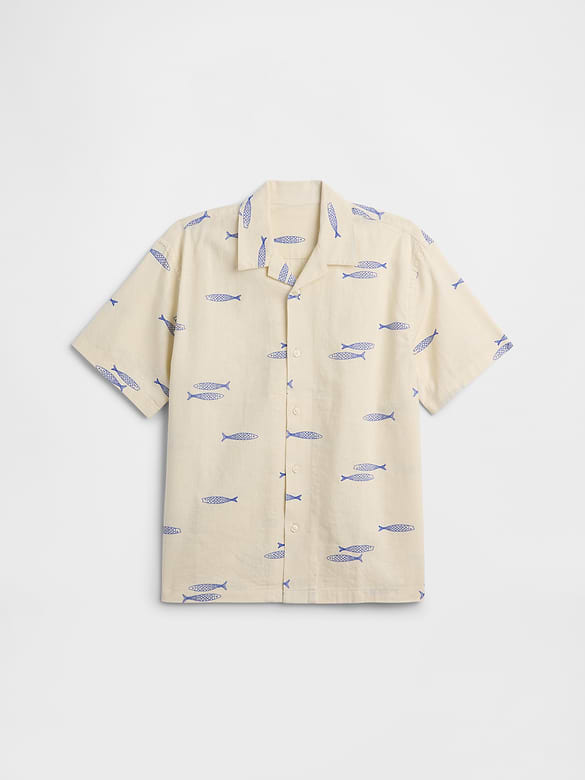 Kids Textured Vacay Shirt