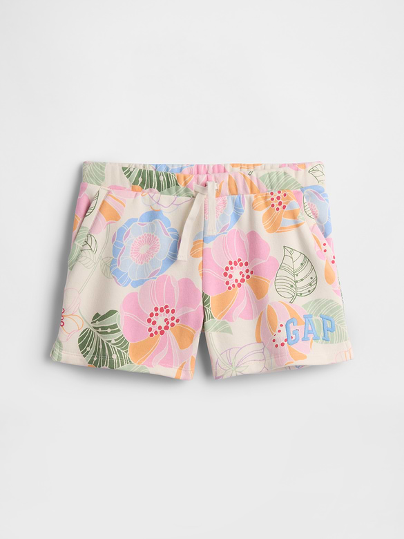 Kids Relaxed Gap Logo Pull-On Shorts