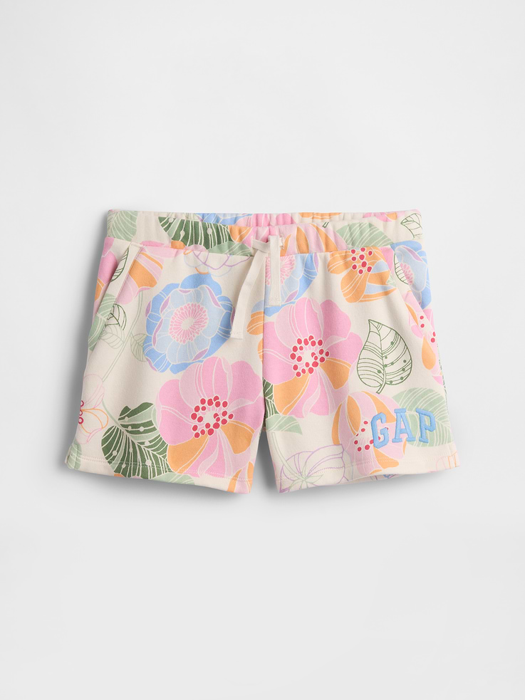 Image number 1 showing, Kids Relaxed Gap Logo Pull-On Shorts