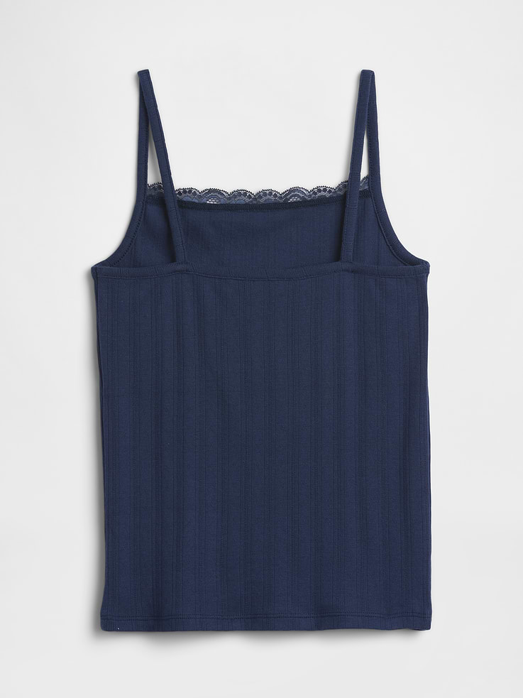 Image number 2 showing, Kids Pointelle Cami