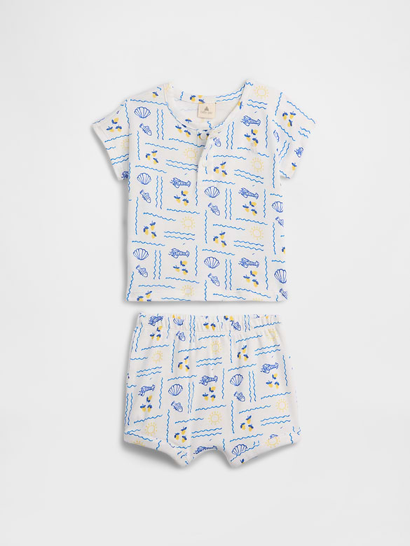 Baby Two-Piece Graphic Outfit Set