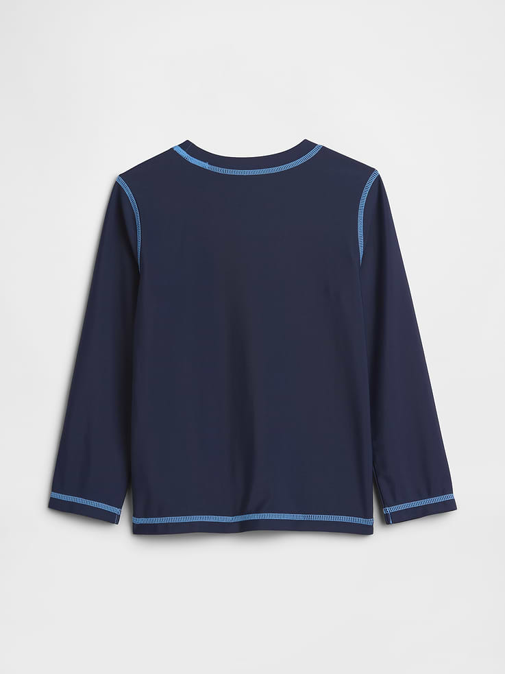 Image 2 of 3, babyGap Americana Graphic Rash Guard