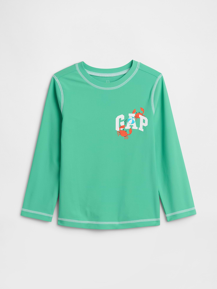 Image number 1 showing, babyGap Graphic Rash Guard