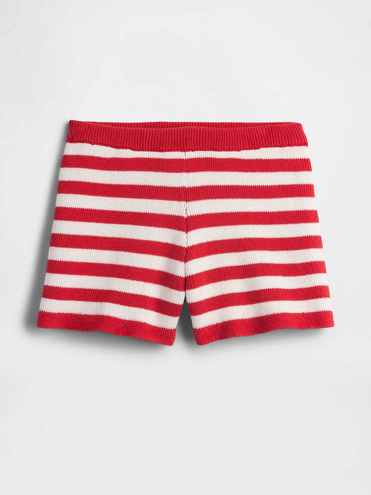 Image number 1 showing, babyGap Pull-On Stripe Sweater Shorts