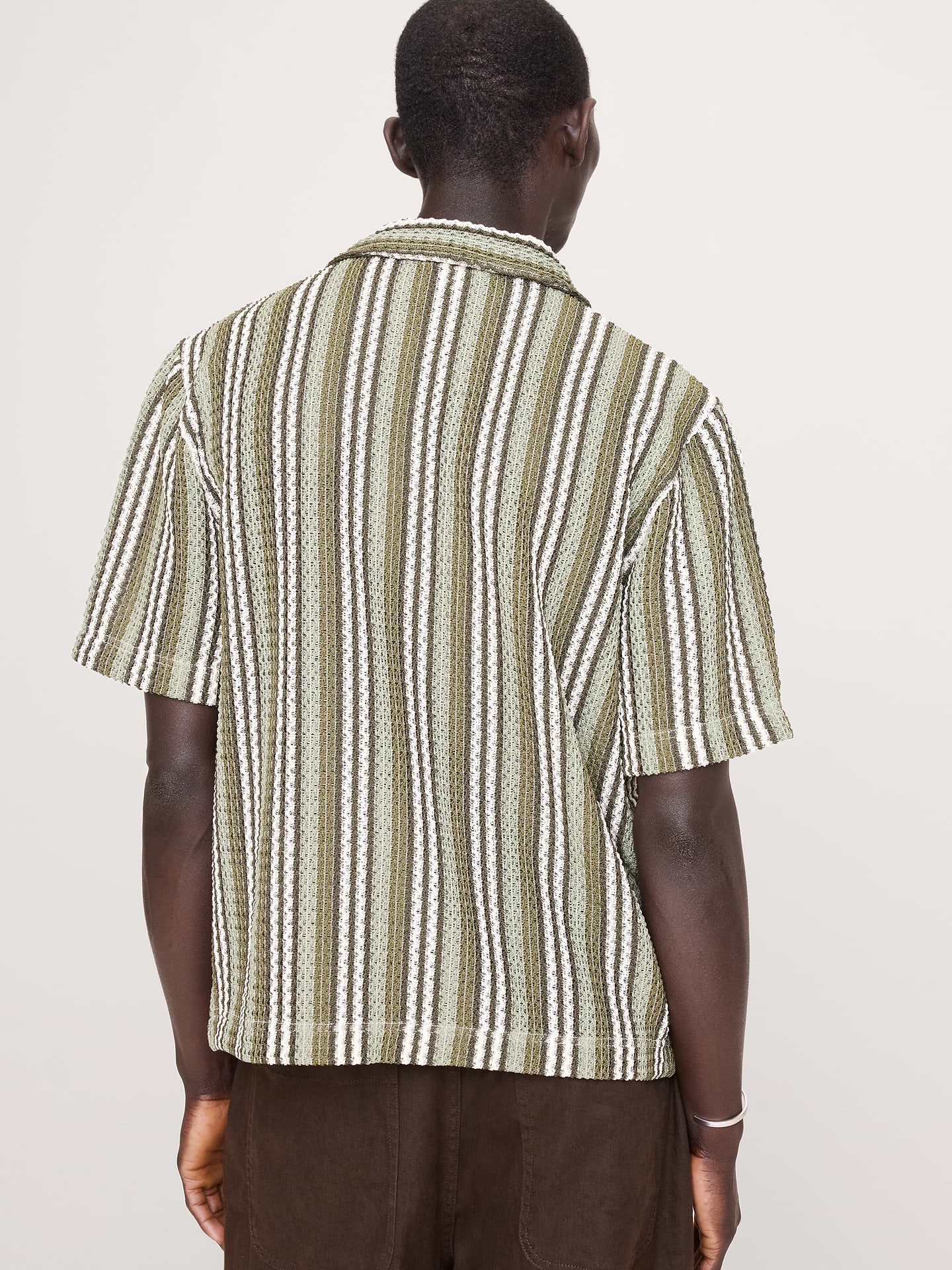 Image number 2 showing, Textured Stripe Resort Shirt