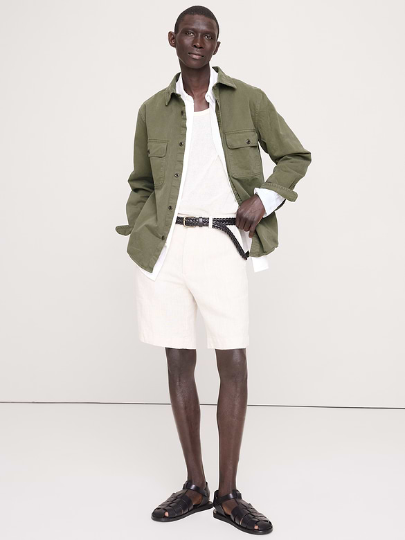 Cotton Twill Overshirt