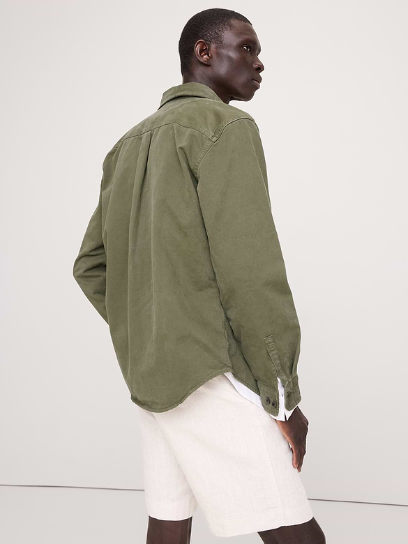 Cotton Twill Overshirt