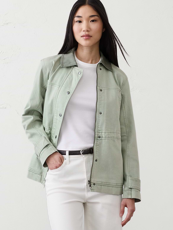 Denim Utility Jacket
