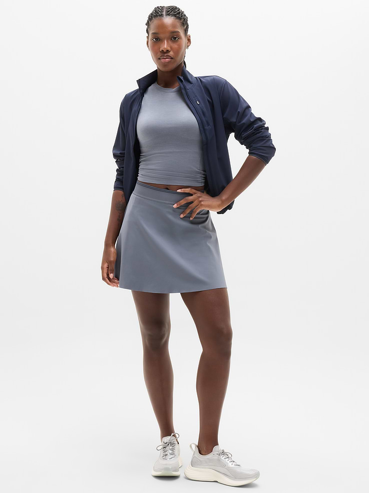 Image number 5 showing, Ace A-Line Tipped 15.5" Skort