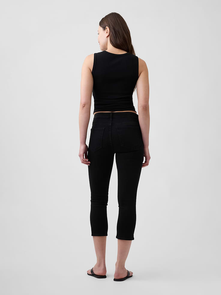 Image number 4 showing, Mid Rise Universal Capri Jeans