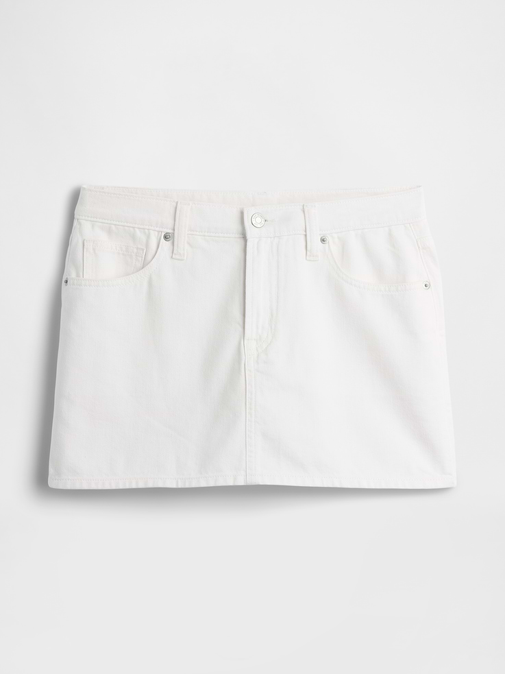 Image number 5 showing, Denim Mini Skort