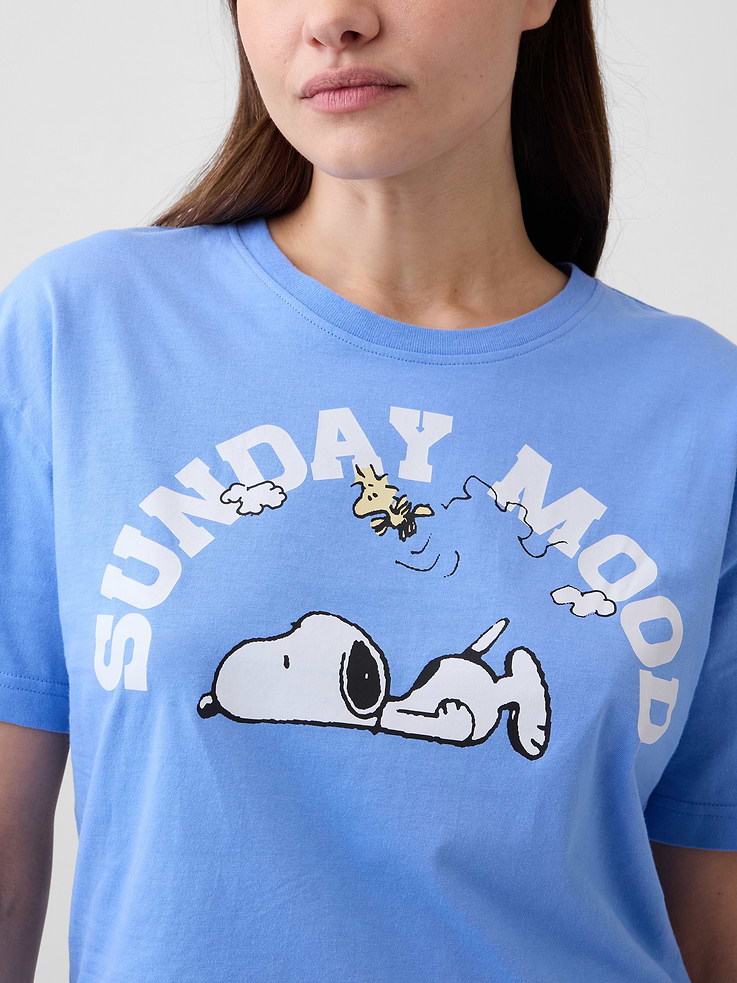Image 4 of 5, Peanuts Oversized Graphic T-Shirt