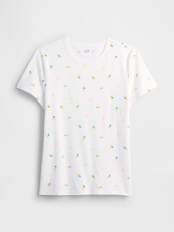 Favorite Print Crewneck T-Shirt