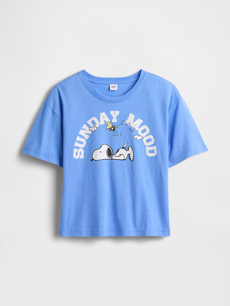 Image 5 of 5, Peanuts Oversized Graphic T-Shirt