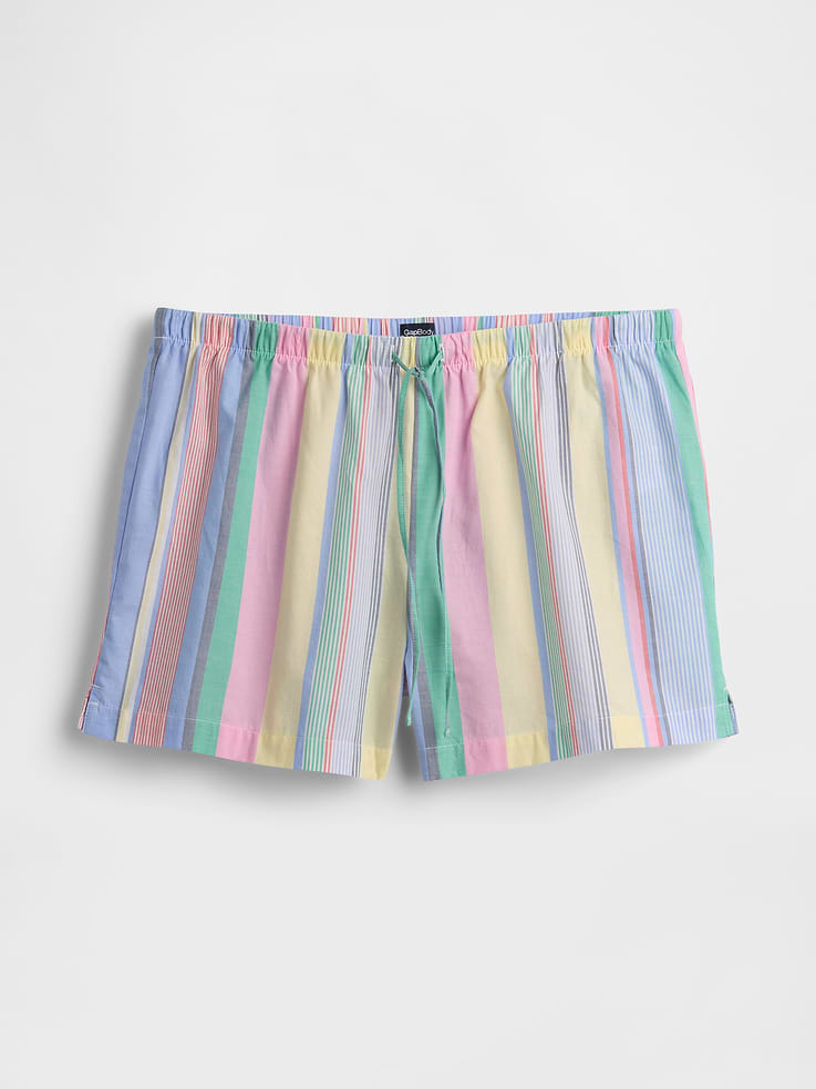 Image number 4 showing, Poplin PJ Shorts