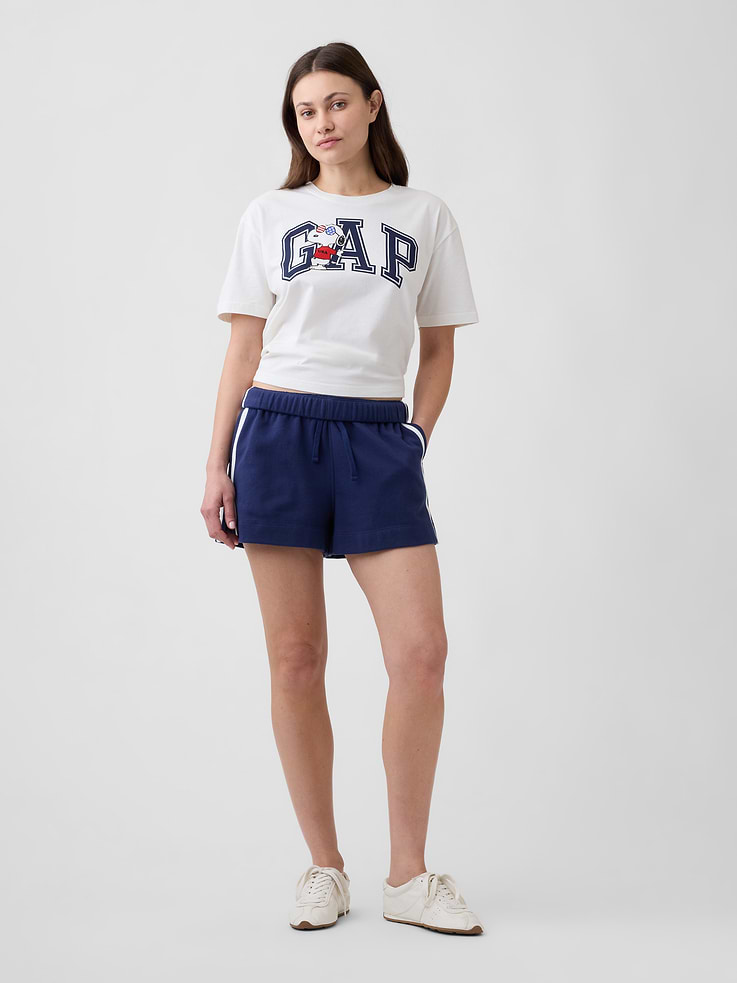 Image number 3 showing, Peanuts Oversized Gap Americana Logo T-Shirt