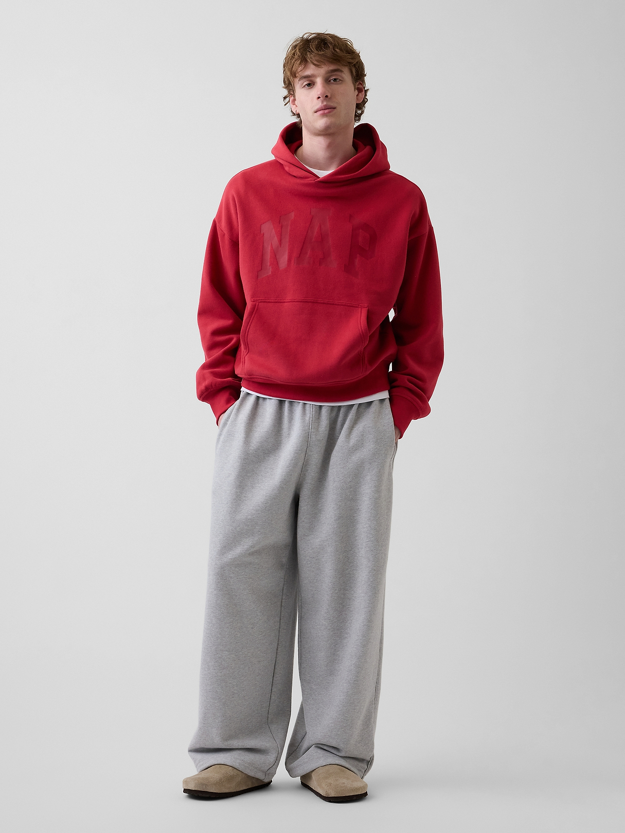 Adult VintageSoft NAP Logo Hoodie | Gap