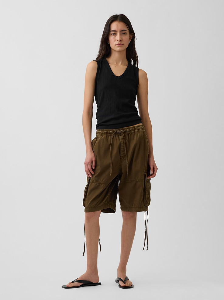 Image number 2 showing, Variegated Rib Tank Top