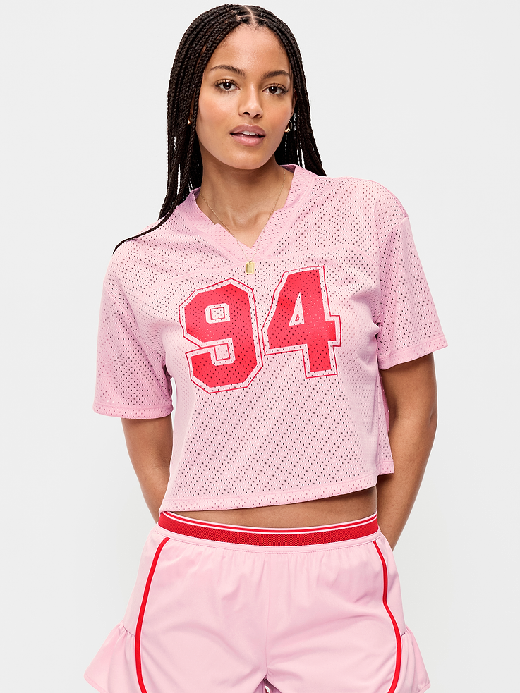 Image number 1 showing, Mesh Jersey Football Top